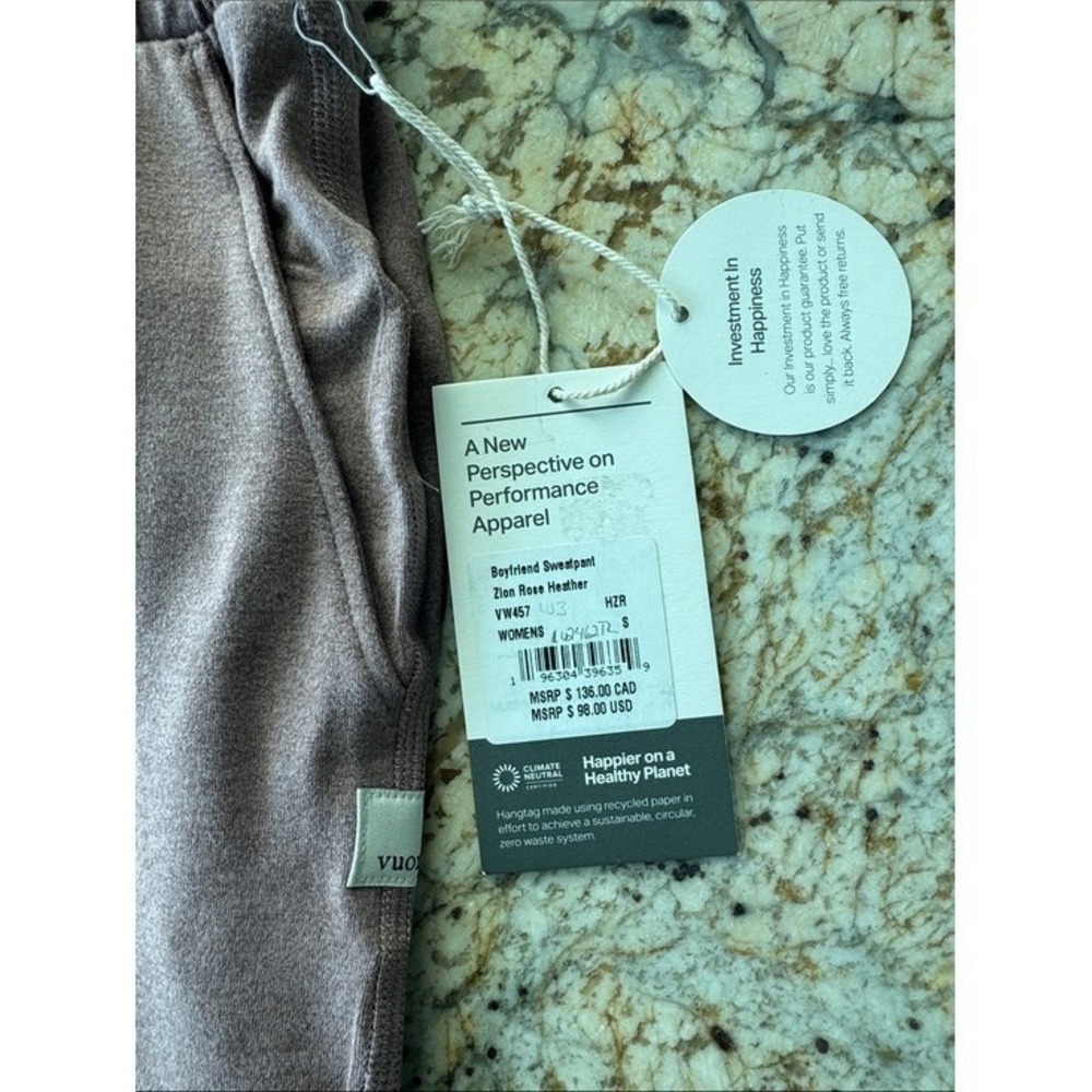 Vuori Taupe Track Pants - Picture 3 of 6